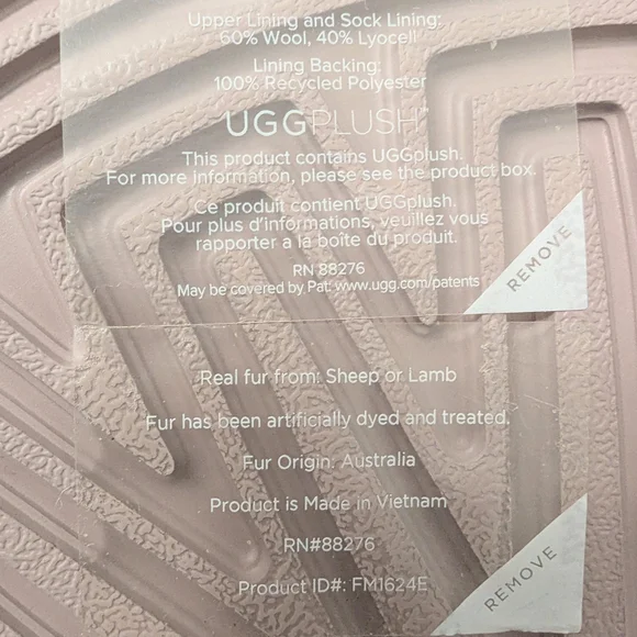 💗 UGG Pink Star Slippers – Size 6 – Brand New (No Box) - Picture 6 of 7